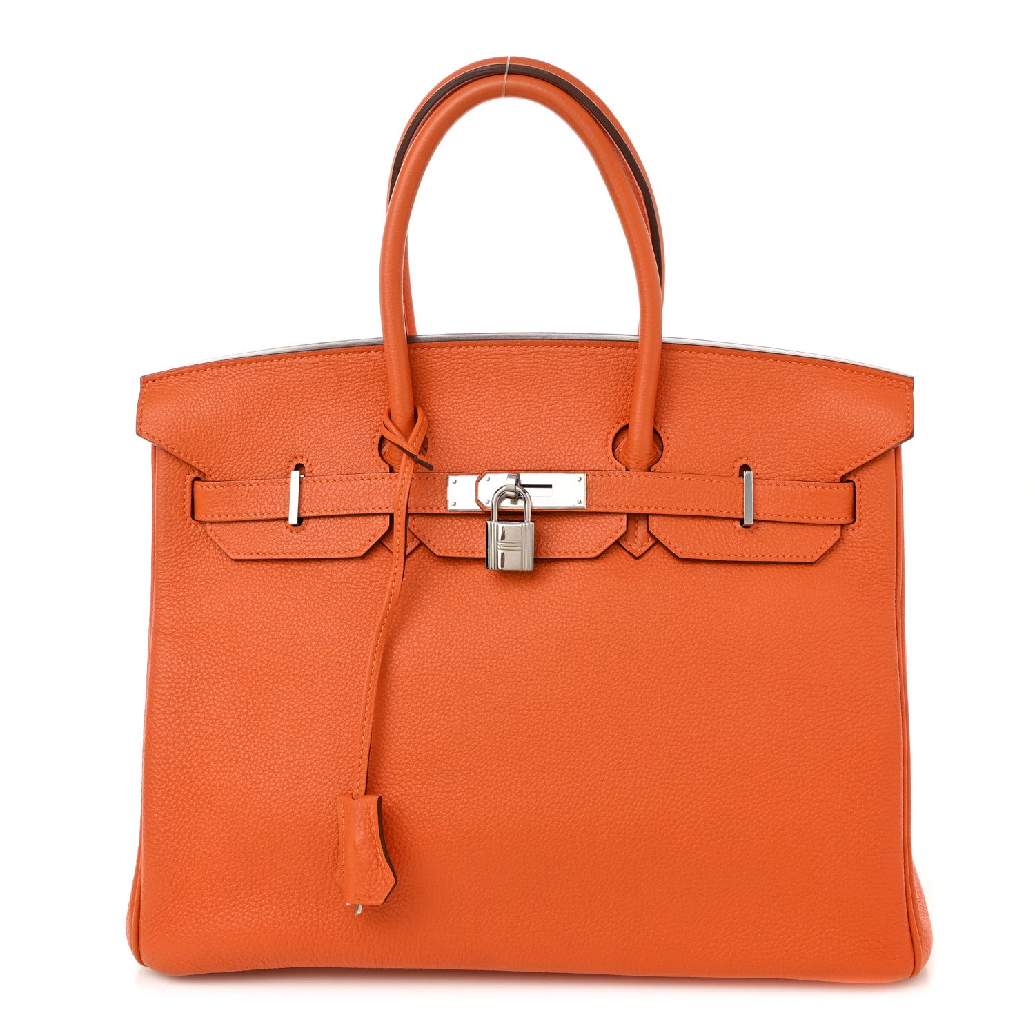 HERMES Togo Birkin size 35 in the color Orange by FASHIONPHILE