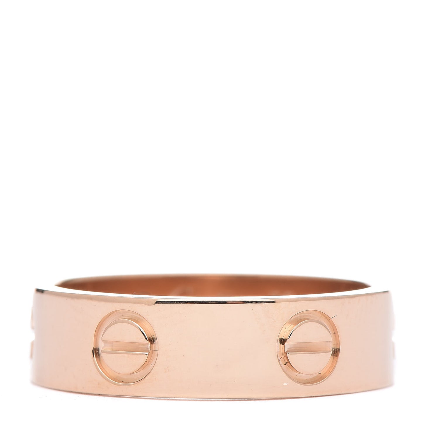 18K Yellow Gold 5.5mm LOVE Ring 55 7.25