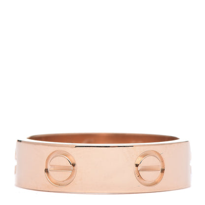Cartier 18K Yellow Gold 5.5mm LOVE Ring 55 7.25 3 of 5