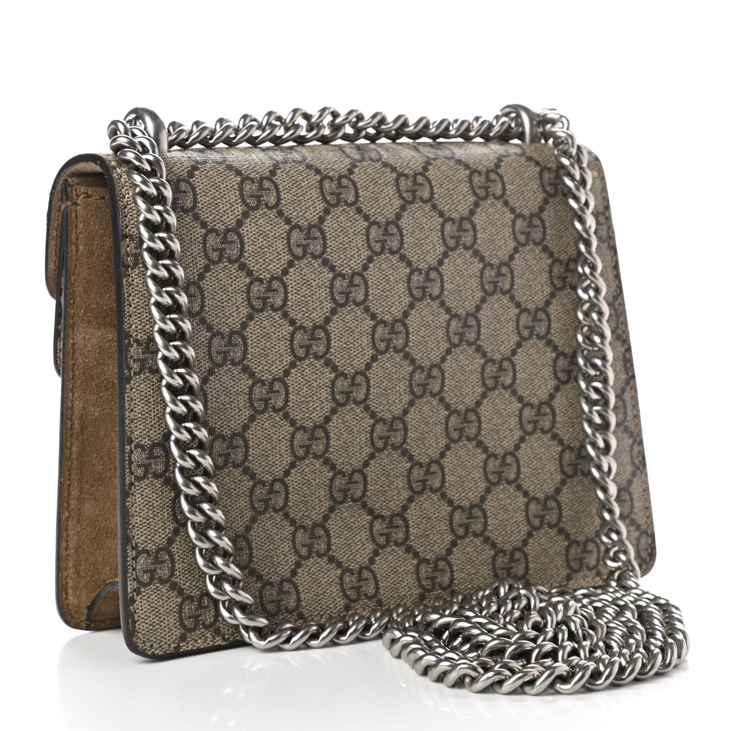 GG Supreme Monogram Mini Dionysus Shoulder Bag Taupe