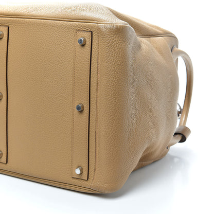 Hermes Taurillon Clemence Lindy 45 Tabac Camel 10 of 10