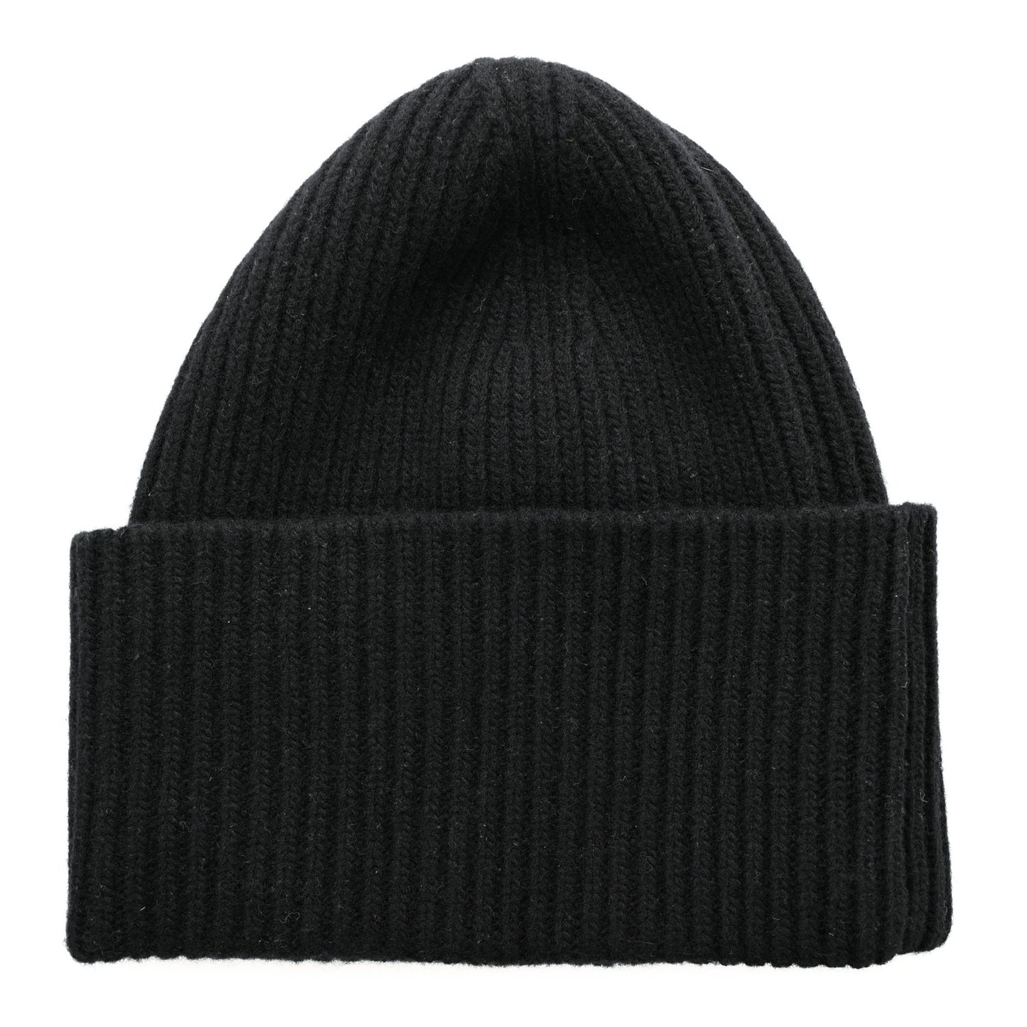 Wool Monogram LV Headline Beanie Hat Black