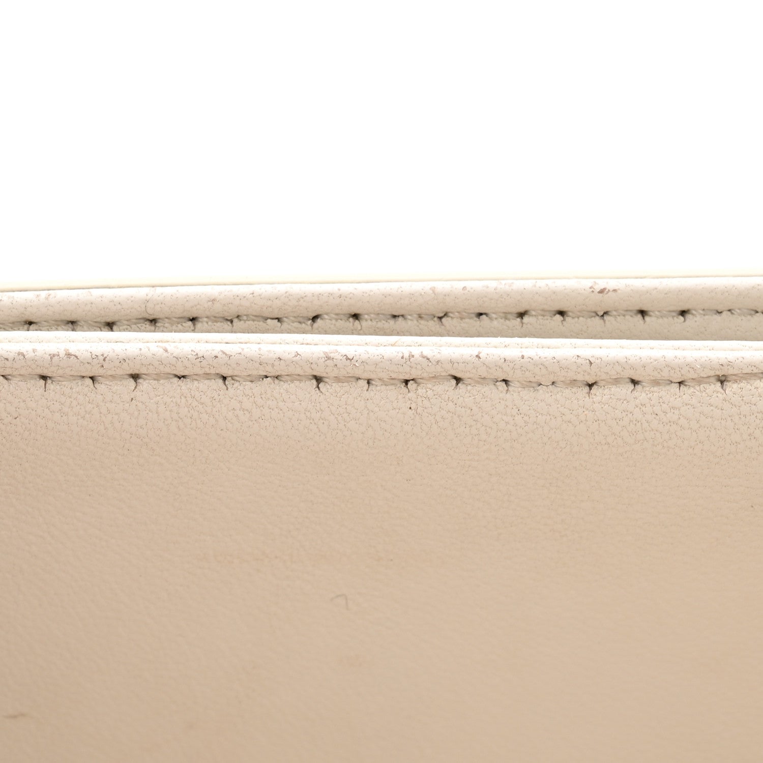 Celine Shiny Calfskin Teen Triomphe Arctic White 11 of 13