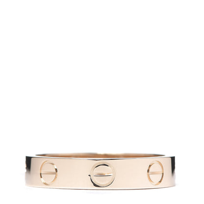 Cartier 18K Yellow Gold 3.5mm LOVE Wedding Band Ring 49 5 1 of 3