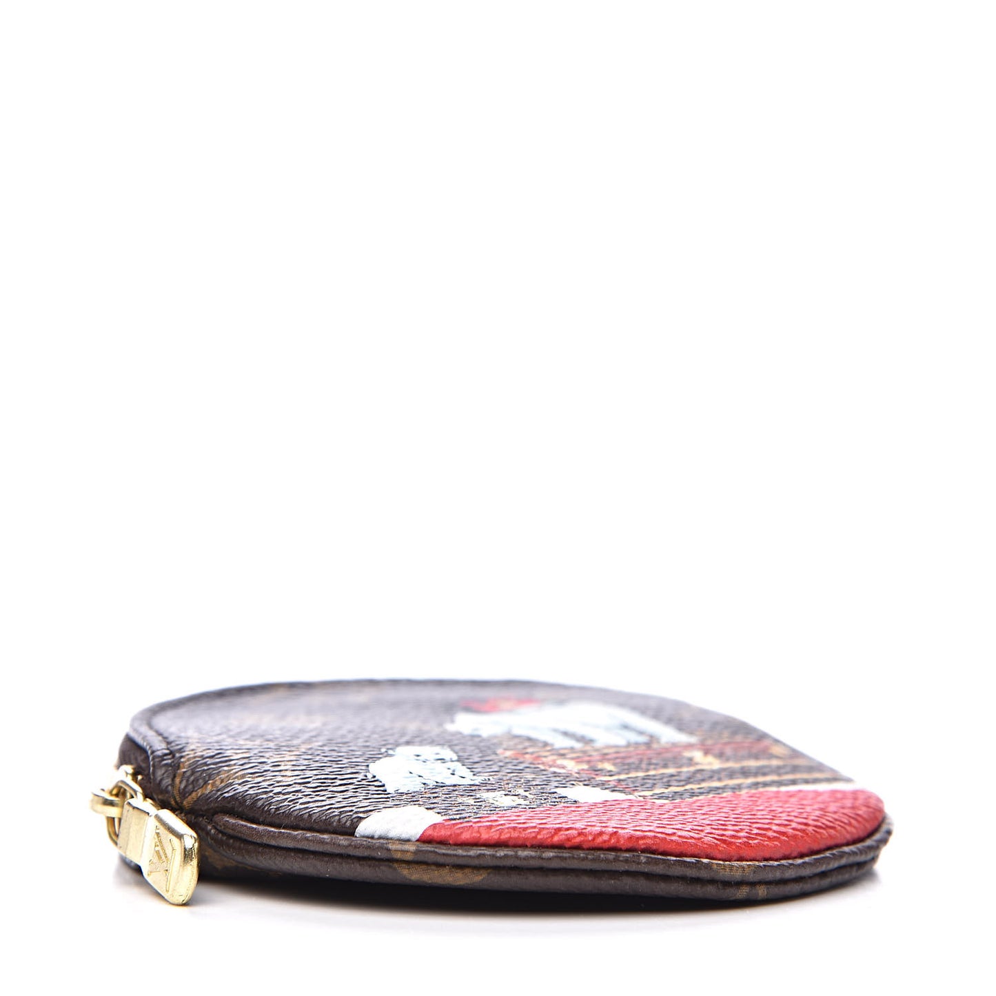 Monogram 2017 Christmas Animation Round Coin Purse