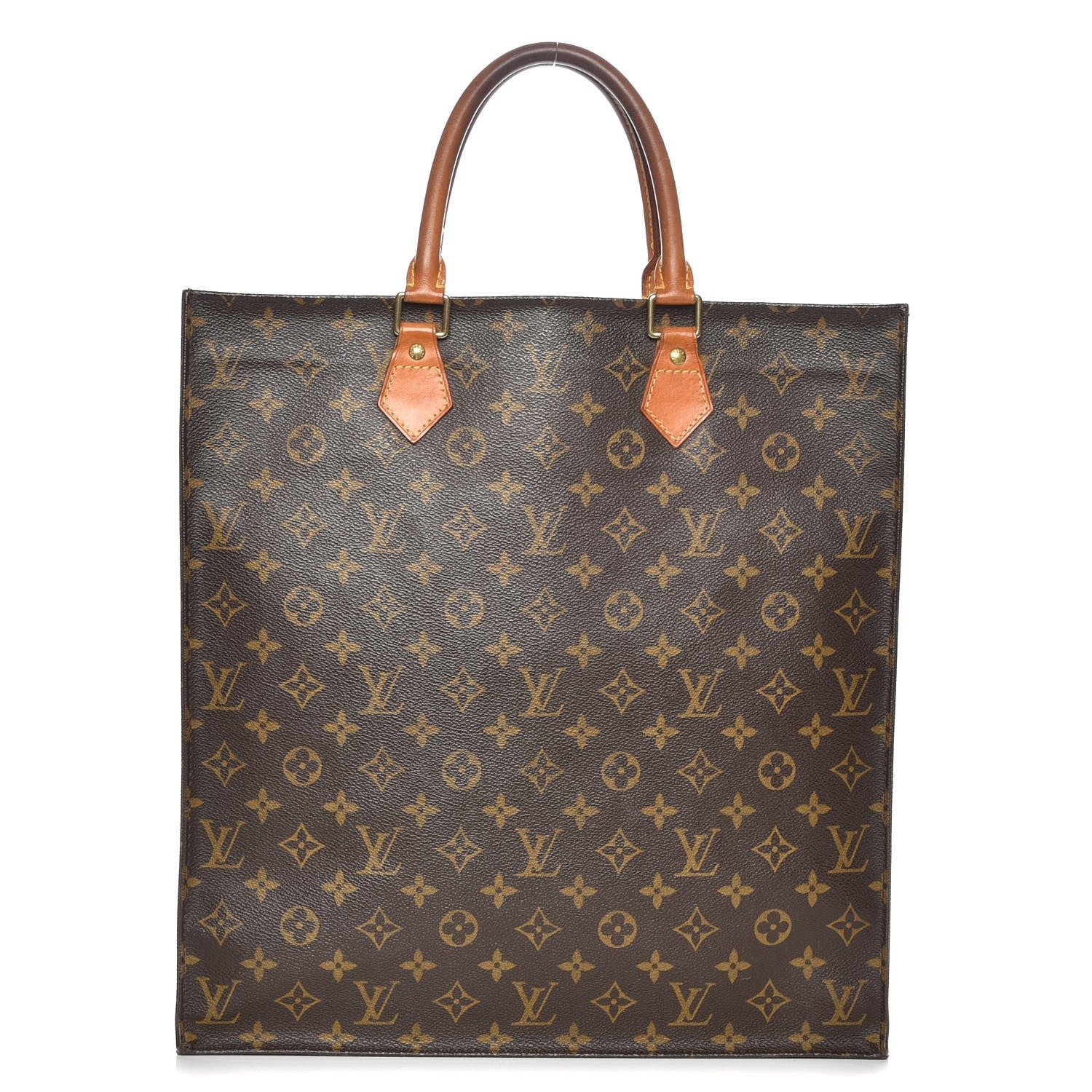 Louis Vuitton Monogram Sac Plat 2 of 11