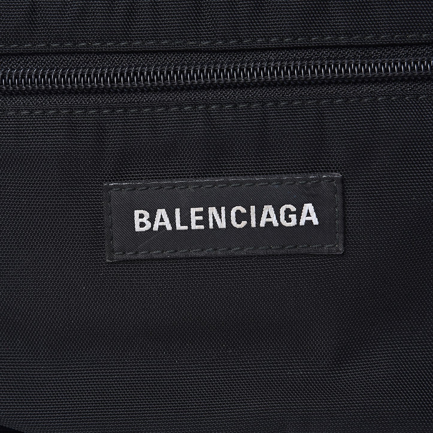 Recycled Casual Nylon Explorer Beltpack Black