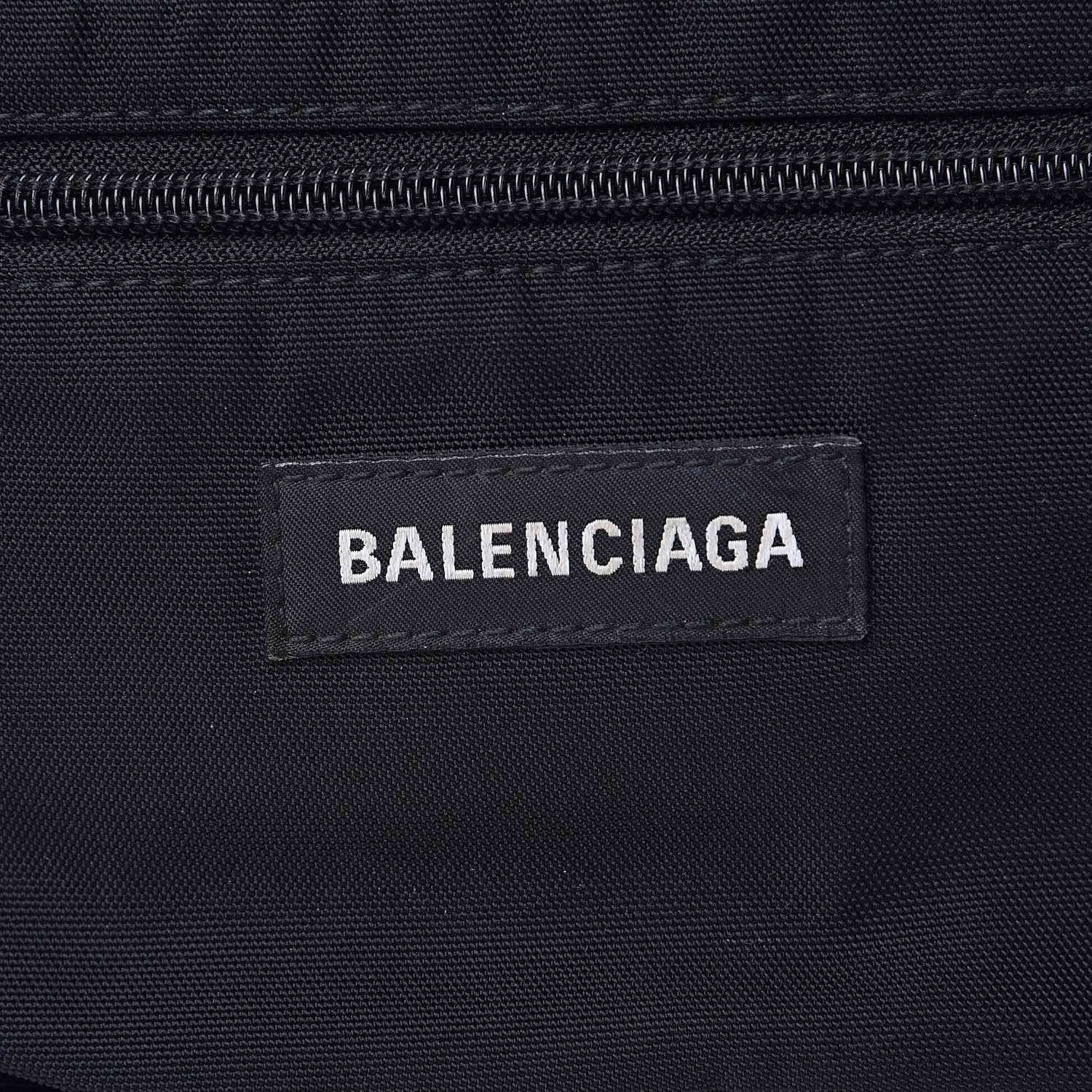 Balenciaga Recycled Casual Nylon Explorer Beltpack Black 10 of 10