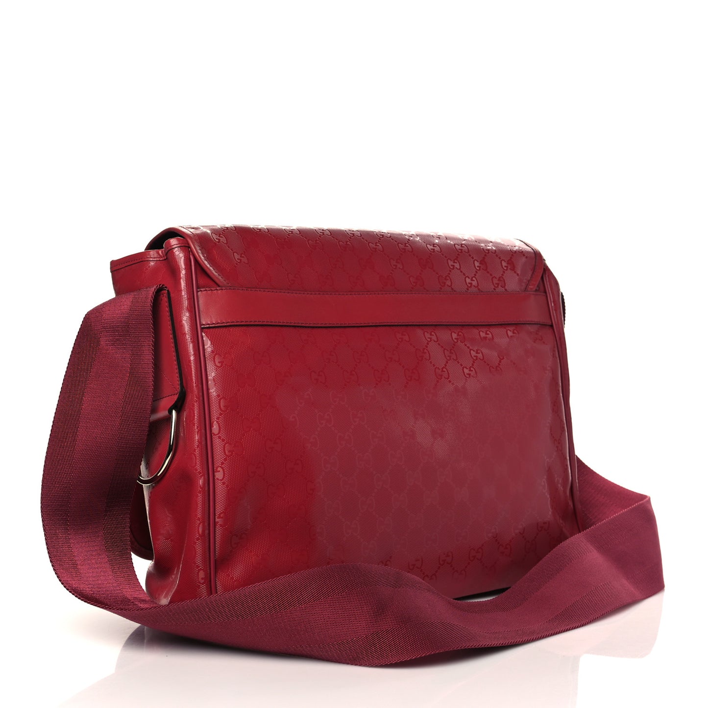 Imprime Monogram Mamas Diaper Bag Red