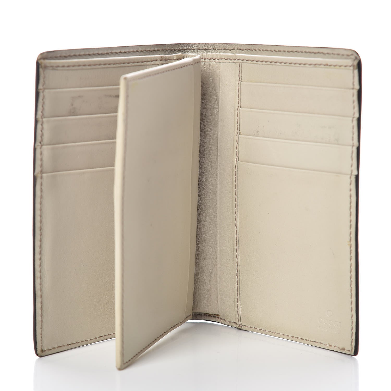 Gucci Guccissima Bi-Fold Wallet White 8 of 17