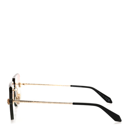 Bulgari Metal Serpenti Rectangular Sunglasses BV40026U Gold Orange Gradient 3 of 7