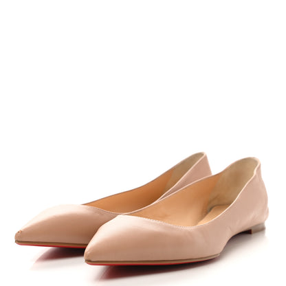 Christian Louboutin Nappa Ballalla Flats 41 Nude 3 of 7