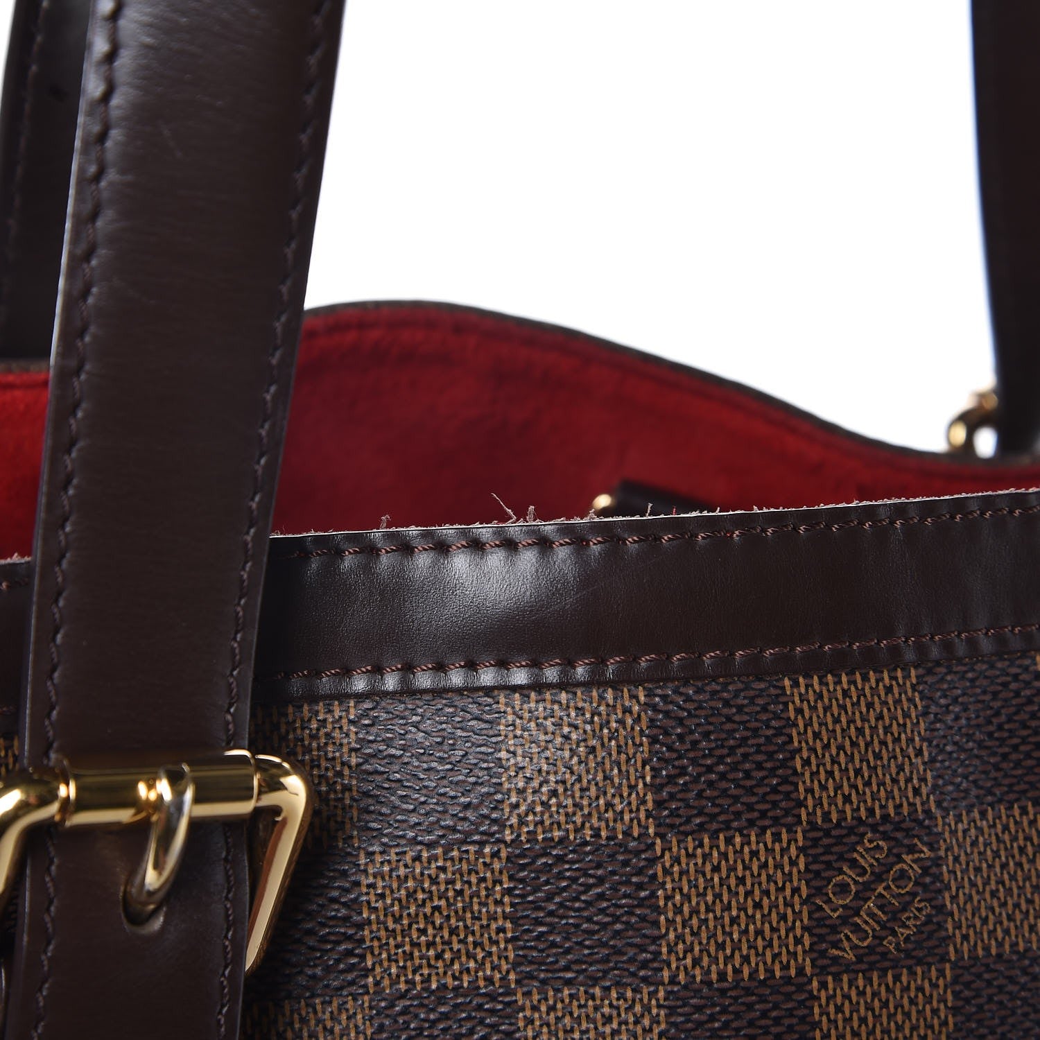 Louis Vuitton Damier Ebene Hampstead GM 8 of 8