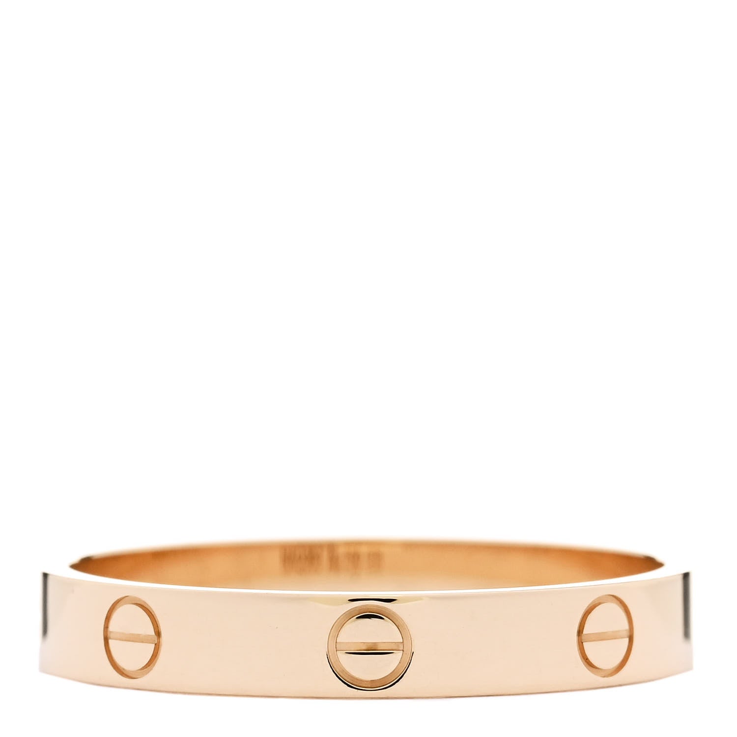 Cartier 18K Yellow Gold 3.5mm LOVE Wedding Band Ring 66 11.5 3 of 5