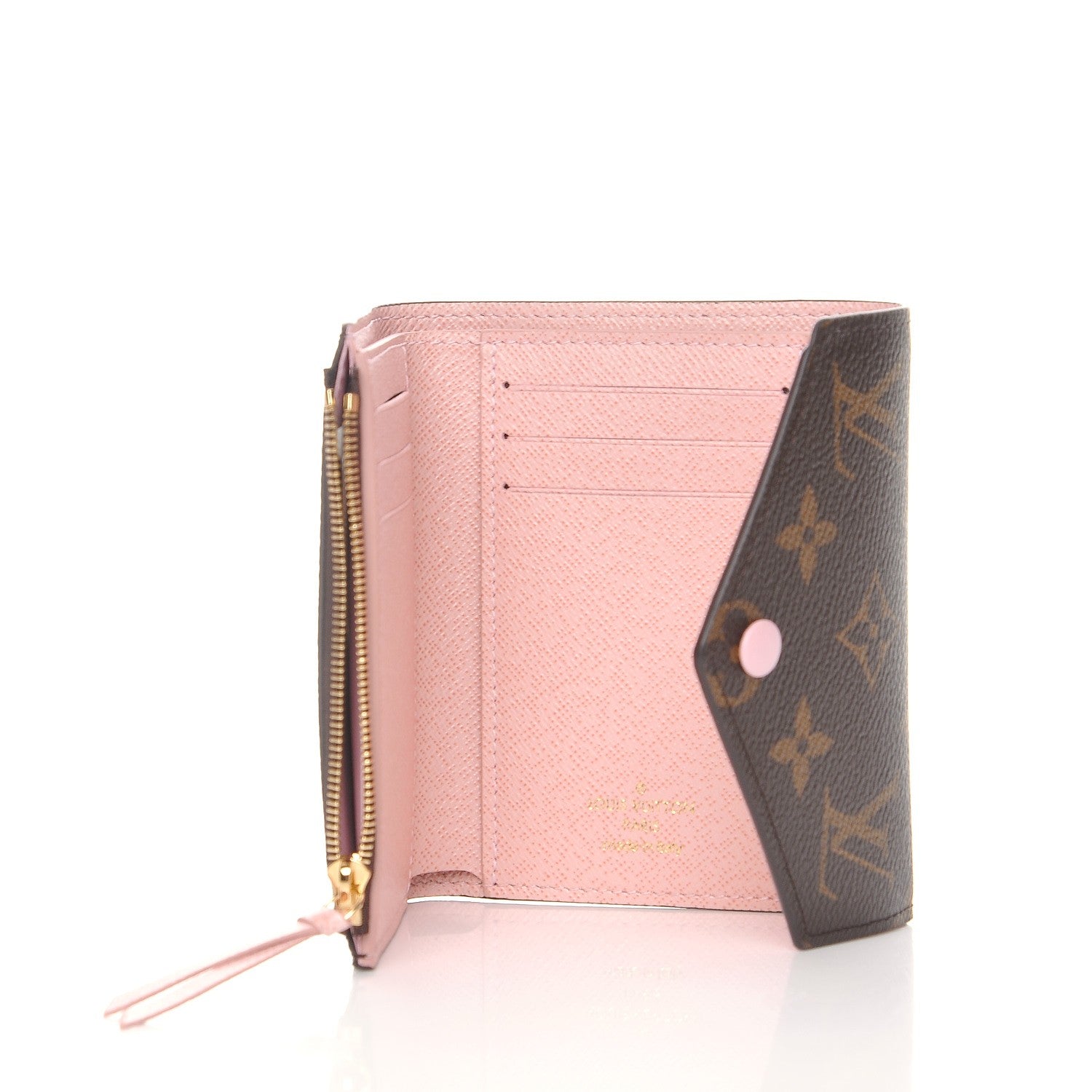 Louis Vuitton Monogram Victorine Wallet Rose Ballerine 5 of 7