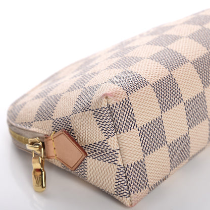 Louis Vuitton Damier Azur Cosmetic Pouch 8 of 12