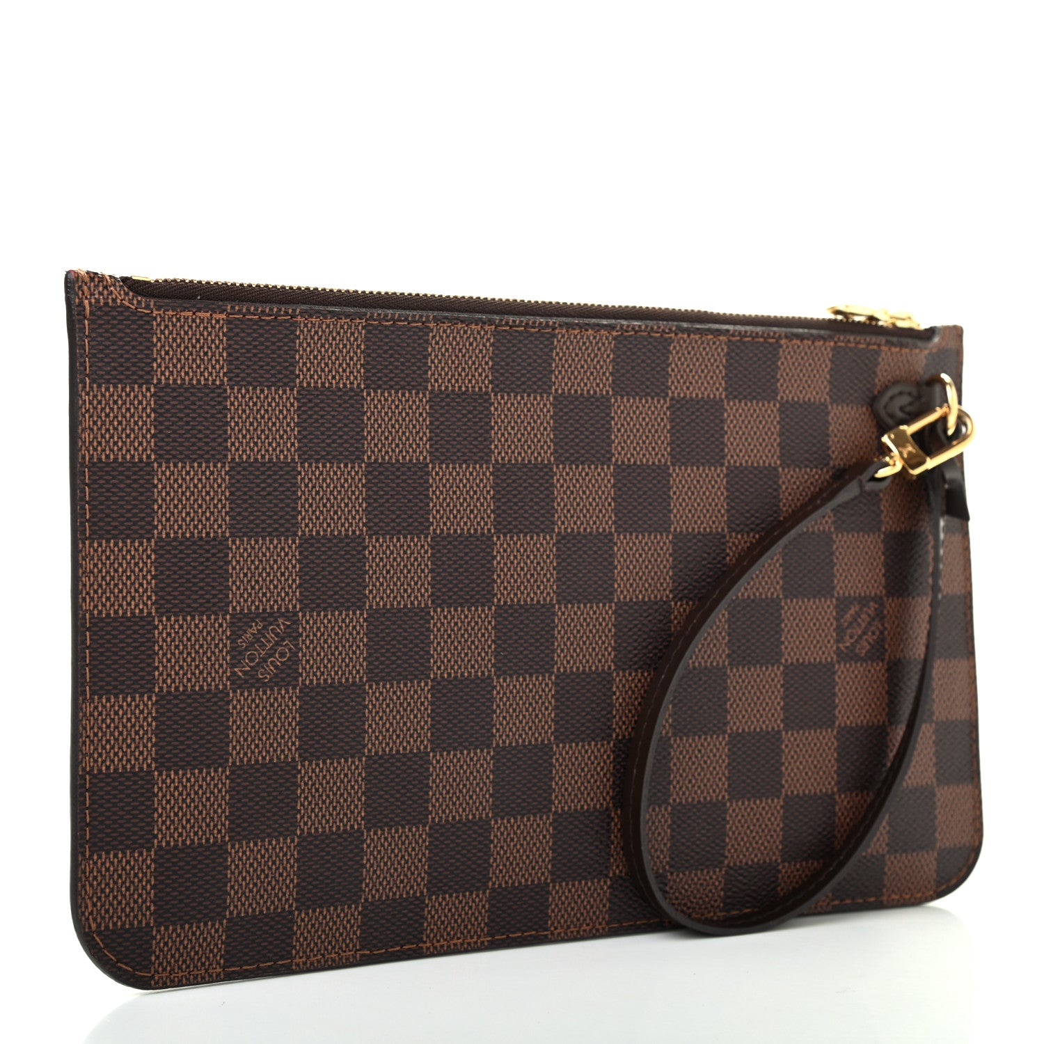 Louis Vuitton Damier Ebene Neverfull MM GM Pochette 3 of 7