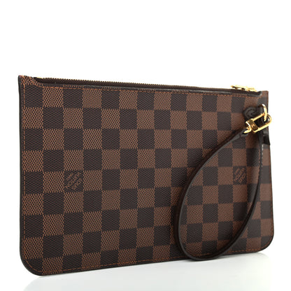 Louis Vuitton Damier Ebene Neverfull MM GM Pochette 3 of 7