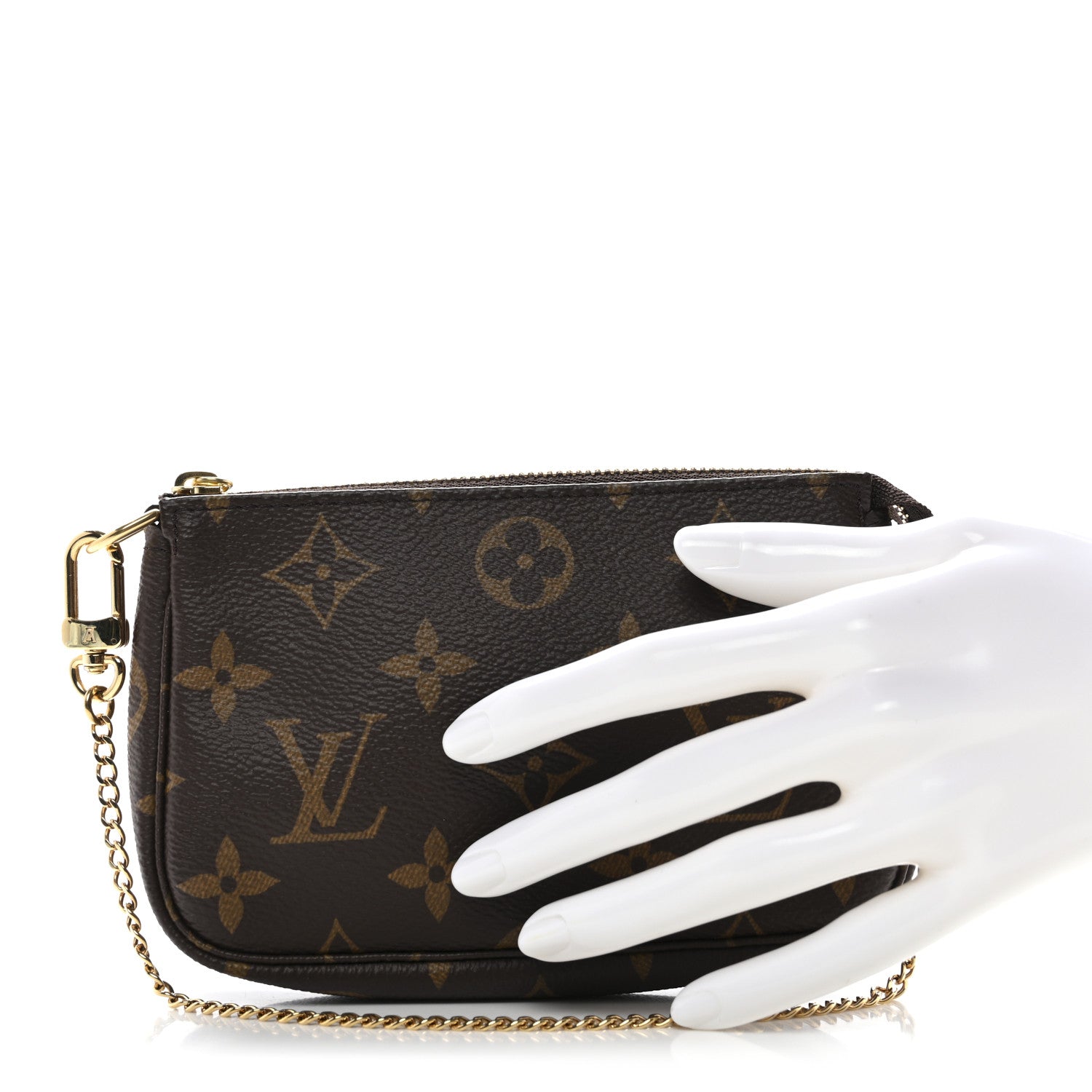 Louis Vuitton Monogram Mini Pochette Accessories 2 of 10