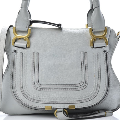Chloe Calfskin Small Marcie Satchel Airy Grey 9 of 14