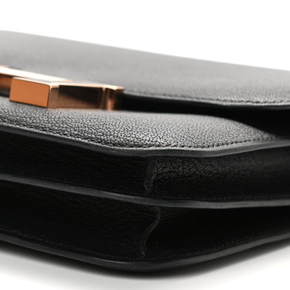 Hermes Chevre Mysore Constance 18 Black 10 of 11