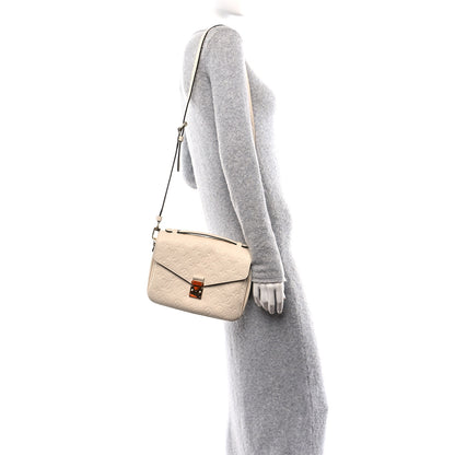 Louis Vuitton Empreinte Pochette Metis Creme 2 of 11