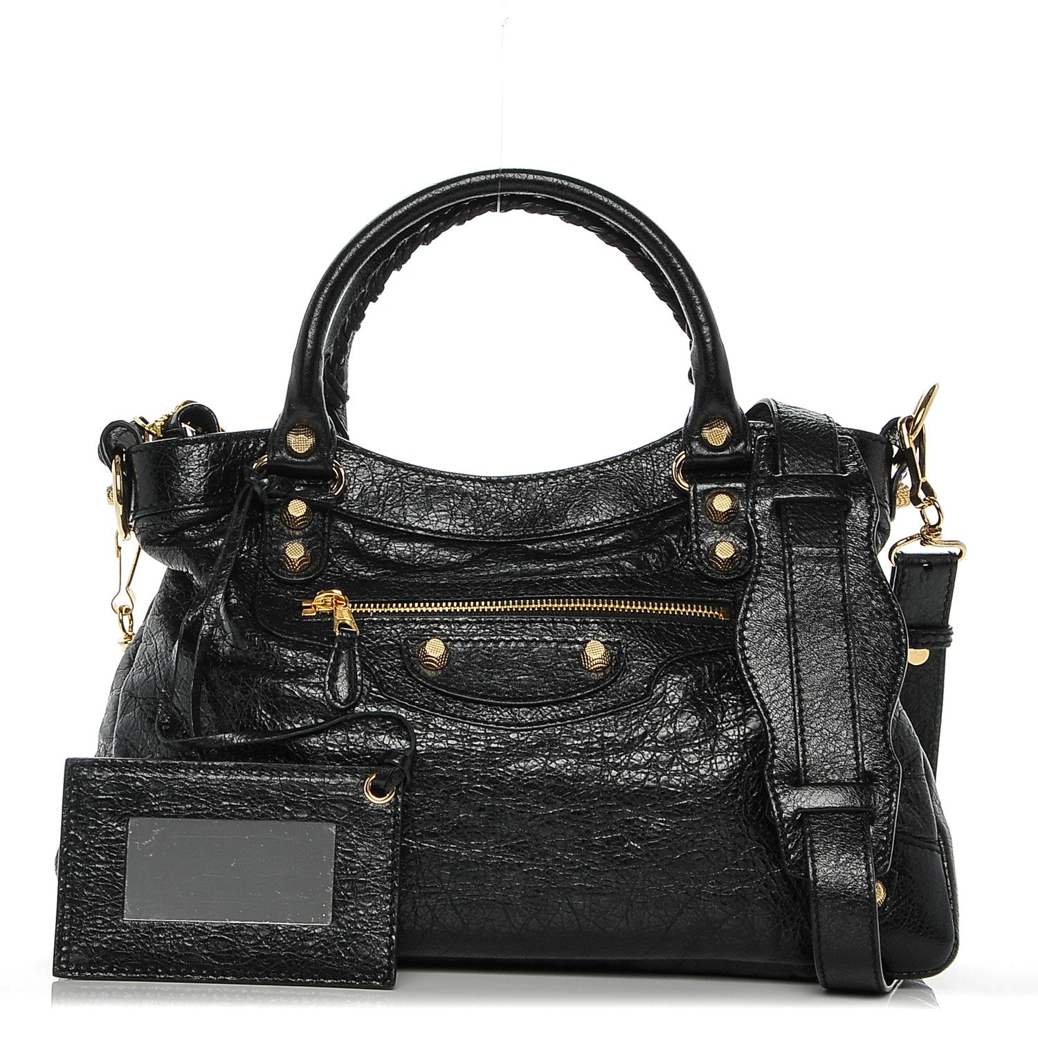Balenciaga Agneau Giant 12 Gold Hardware Town Black 1 of 7