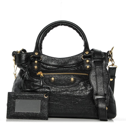 Balenciaga Agneau Giant 12 Gold Hardware Town Black 1 of 7