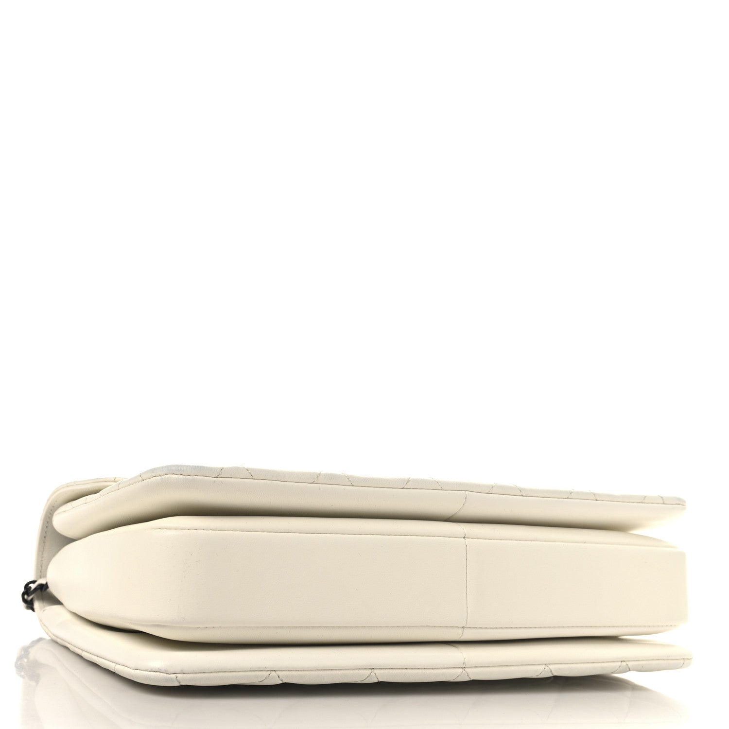 Chanel Lambskin Quilted Medium Trendy CC Dual Handle Flap Bag White 4 of 12