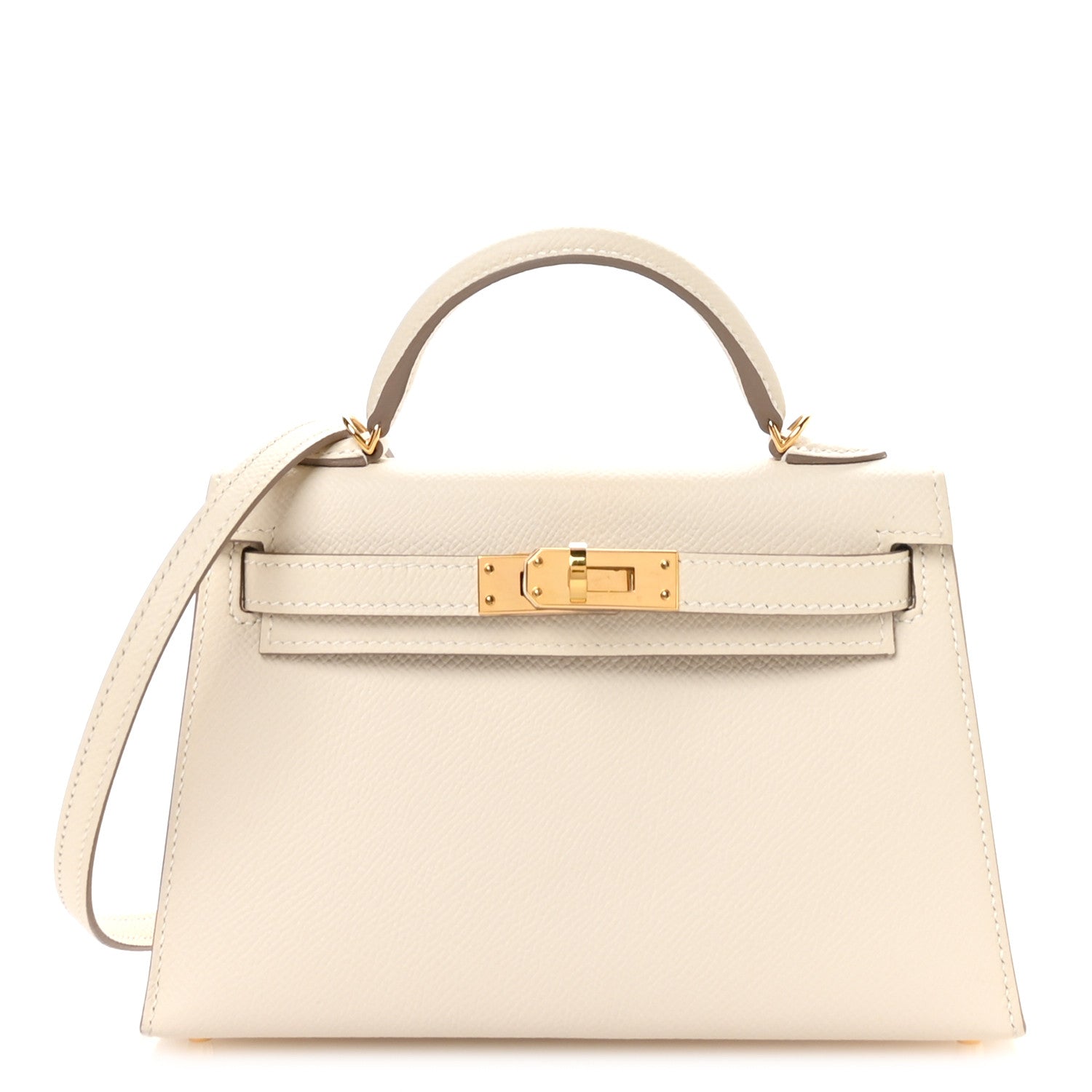 Hermes Epsom Mini Kelly Sellier 20 Craie 1 of 11