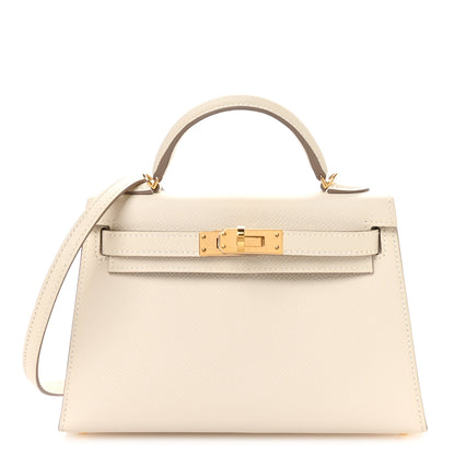 Hermes Epsom Mini Kelly Sellier 20 Craie 1 of 11