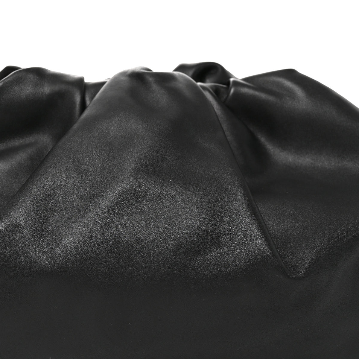 Bottega Veneta Smooth Butter Calf The Pouch Oversized Clutch Black 9 of 11