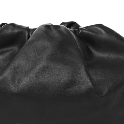Bottega Veneta Smooth Butter Calf The Pouch Oversized Clutch Black 9 of 11