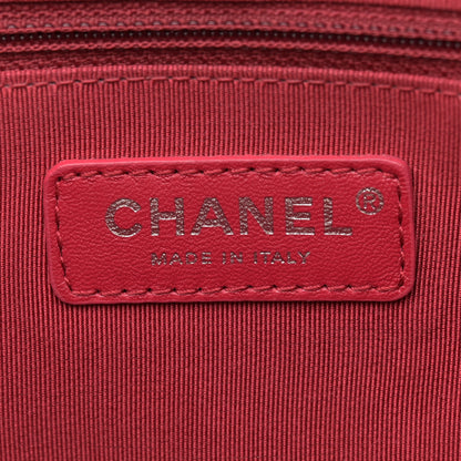 Chanel Aged Calfskin Quilted Medium Gabrielle Hobo Beige Black 5 of 12