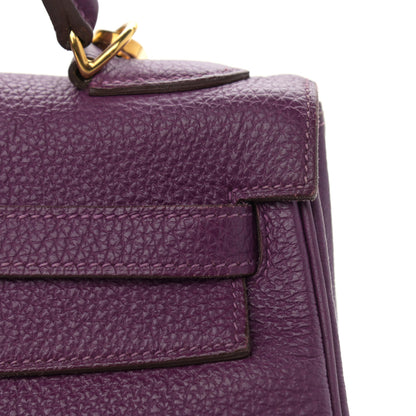Hermes Togo Kelly Retourne 32 Anemone 12 of 16
