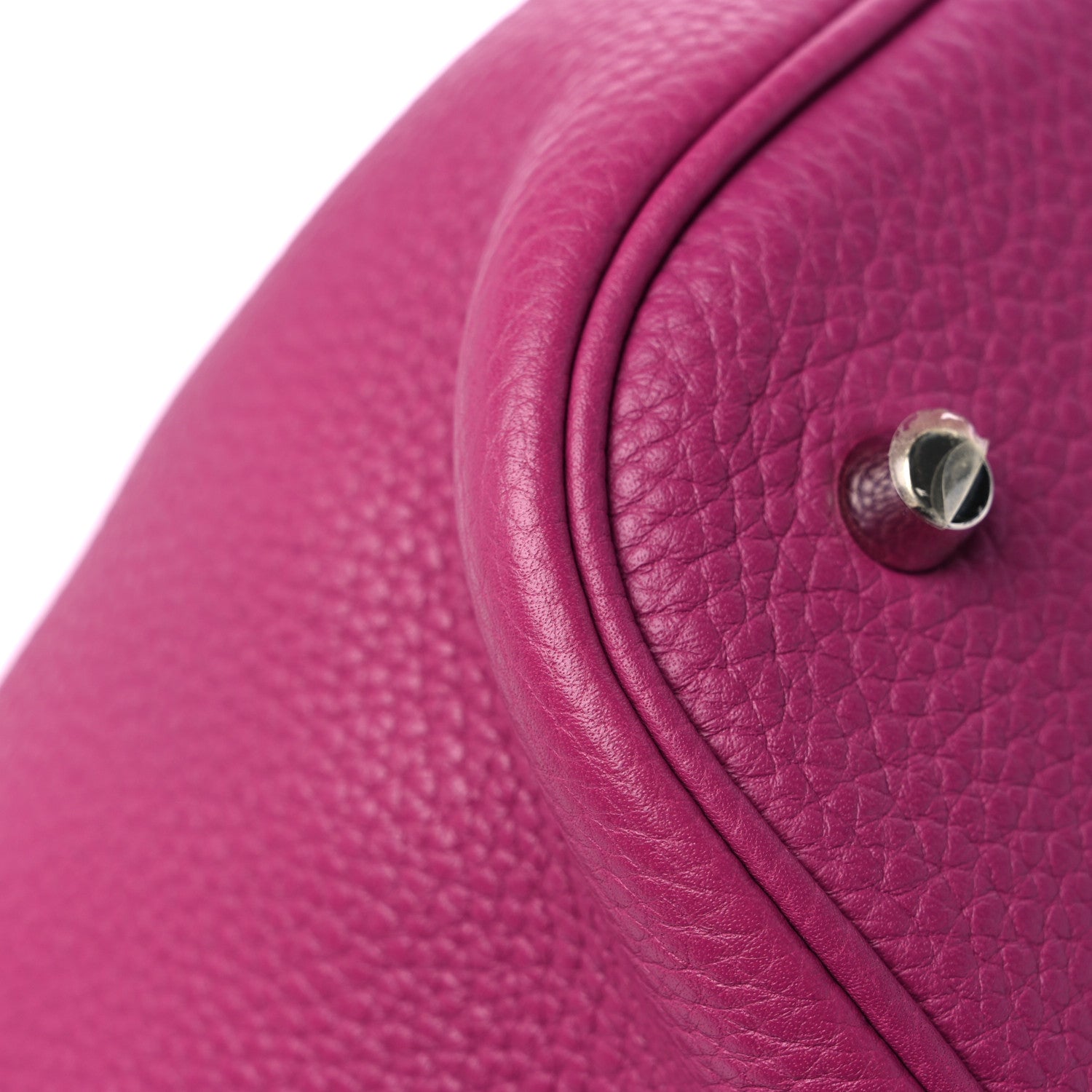 Hermes Taurillon Clemence Picotin Lock 26 GM Cyclamen 10 of 12