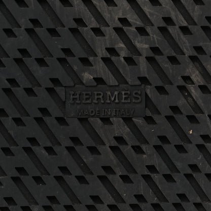 Hermes Woolskin Womens Chypre Sandals 40 Bois De Santal 7 of 9