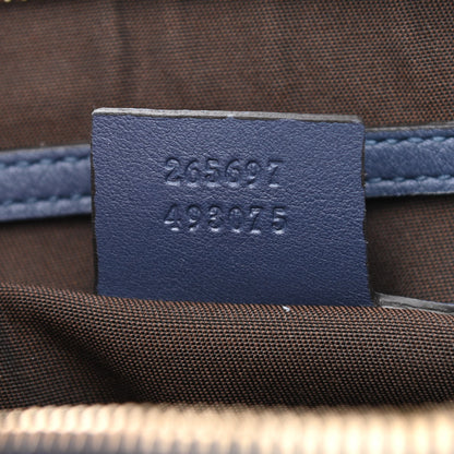Gucci Guccissima Medium Joy Boston Blue 6 of 9
