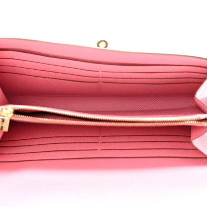 Hermes Epsom Kelly Longue Wallet Rose Confetti 5 of 10