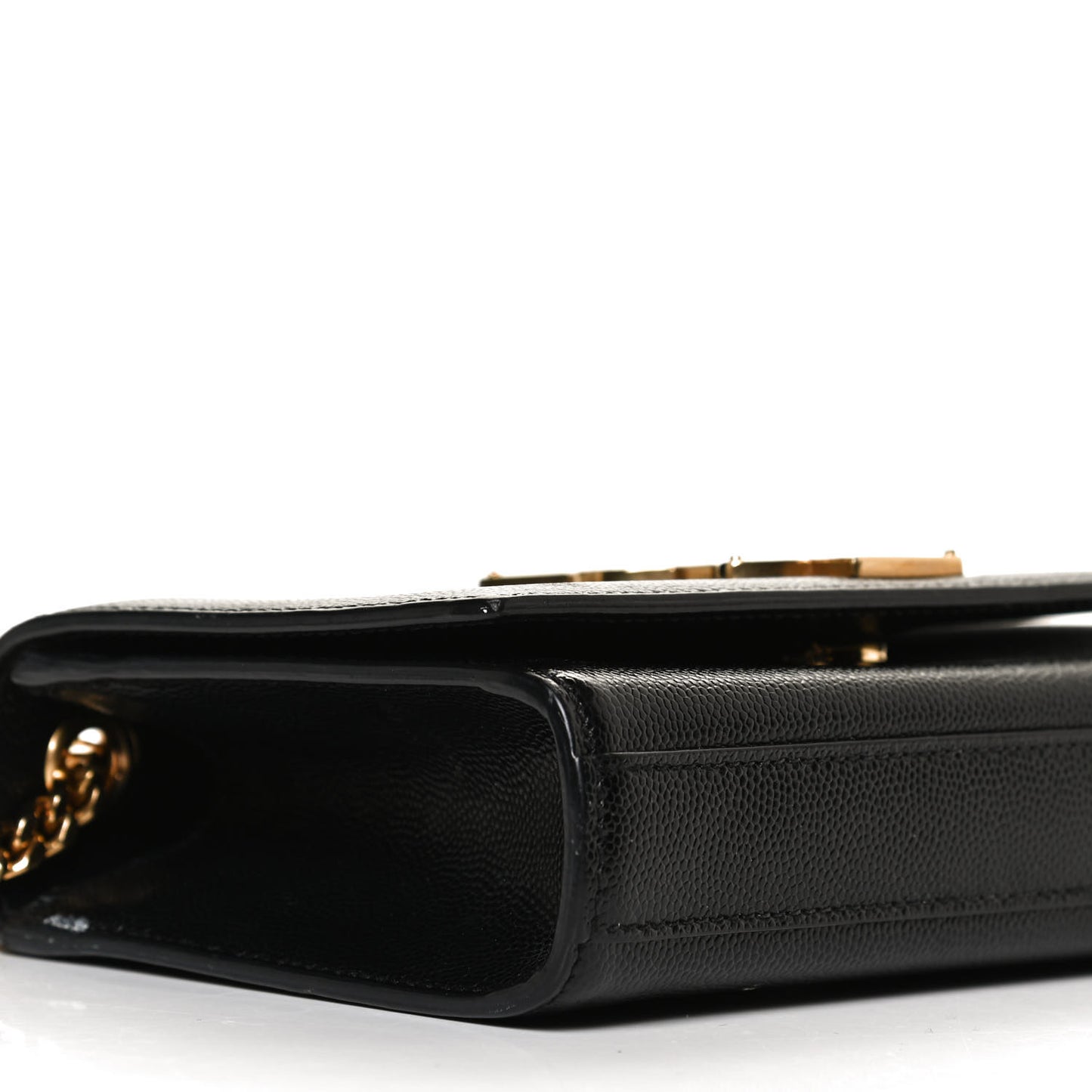 Grain De Poudre Small Monogram Kate Satchel Black