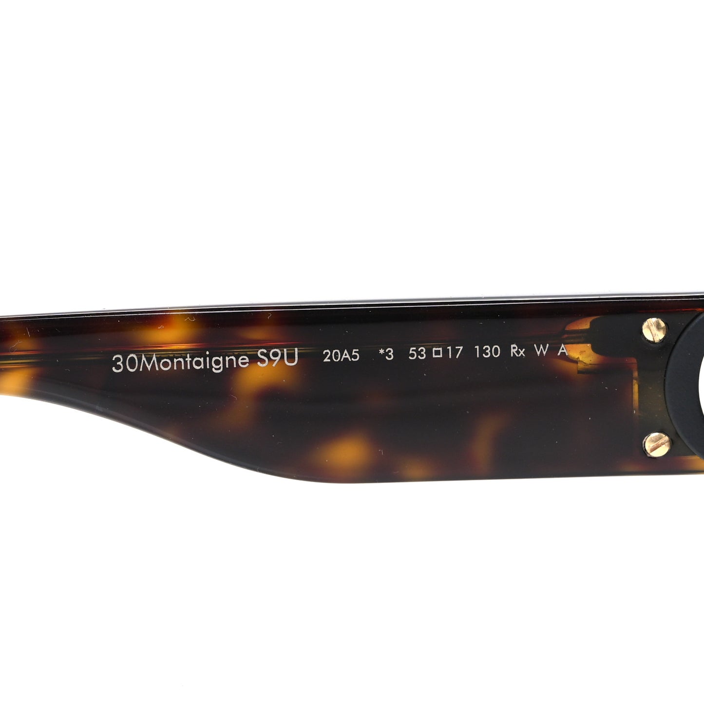 Acetate 30 Montaigne S9U Sunglasses Tortoise