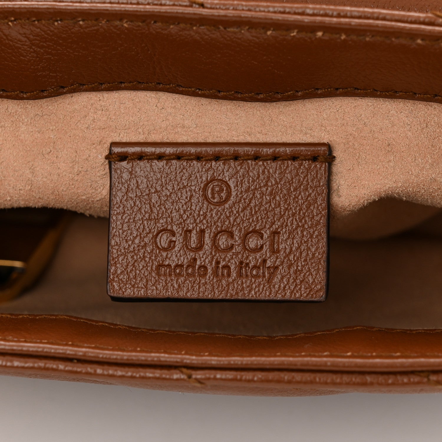 Gucci Azalea Calfskin Matelasse Diagonal Super Mini GG Marmont Shoulder Bag Cuir 6 of 10