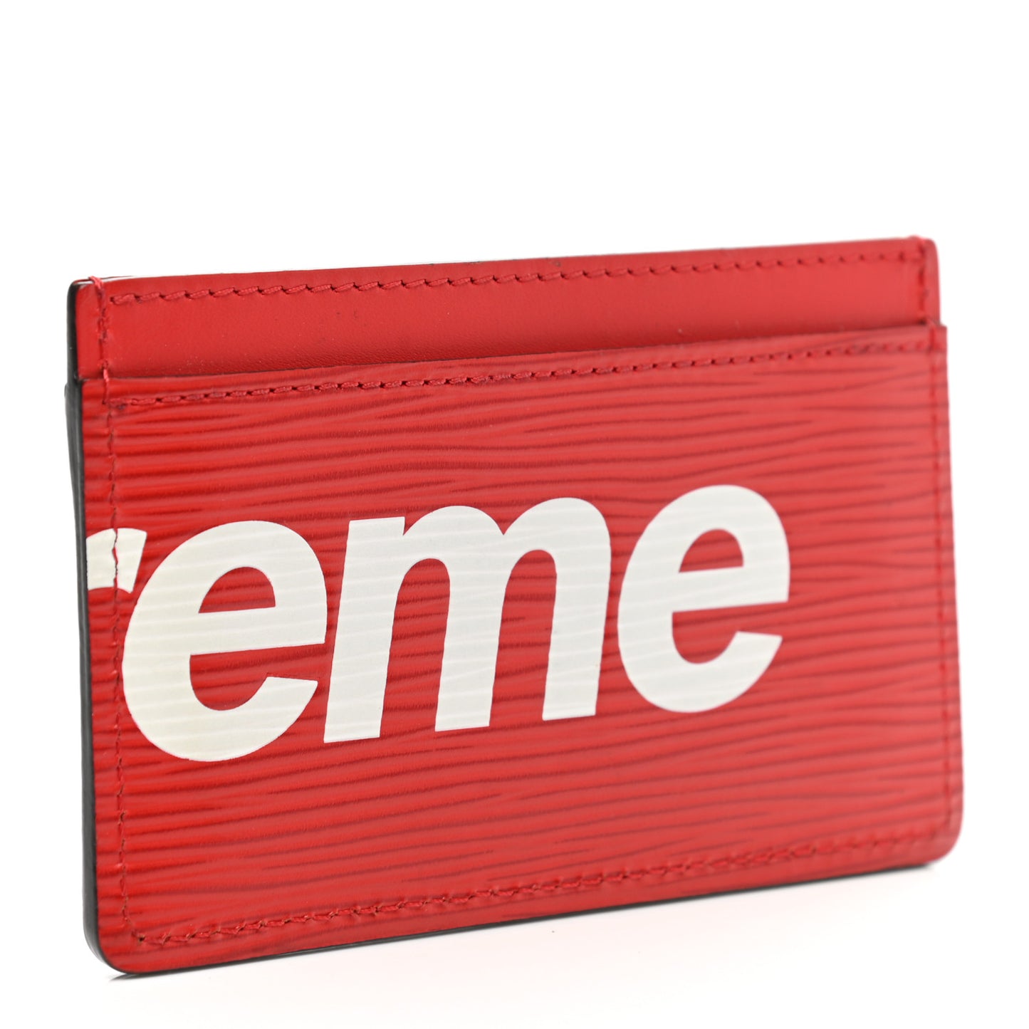 X SUPREME Epi Card Holder Red