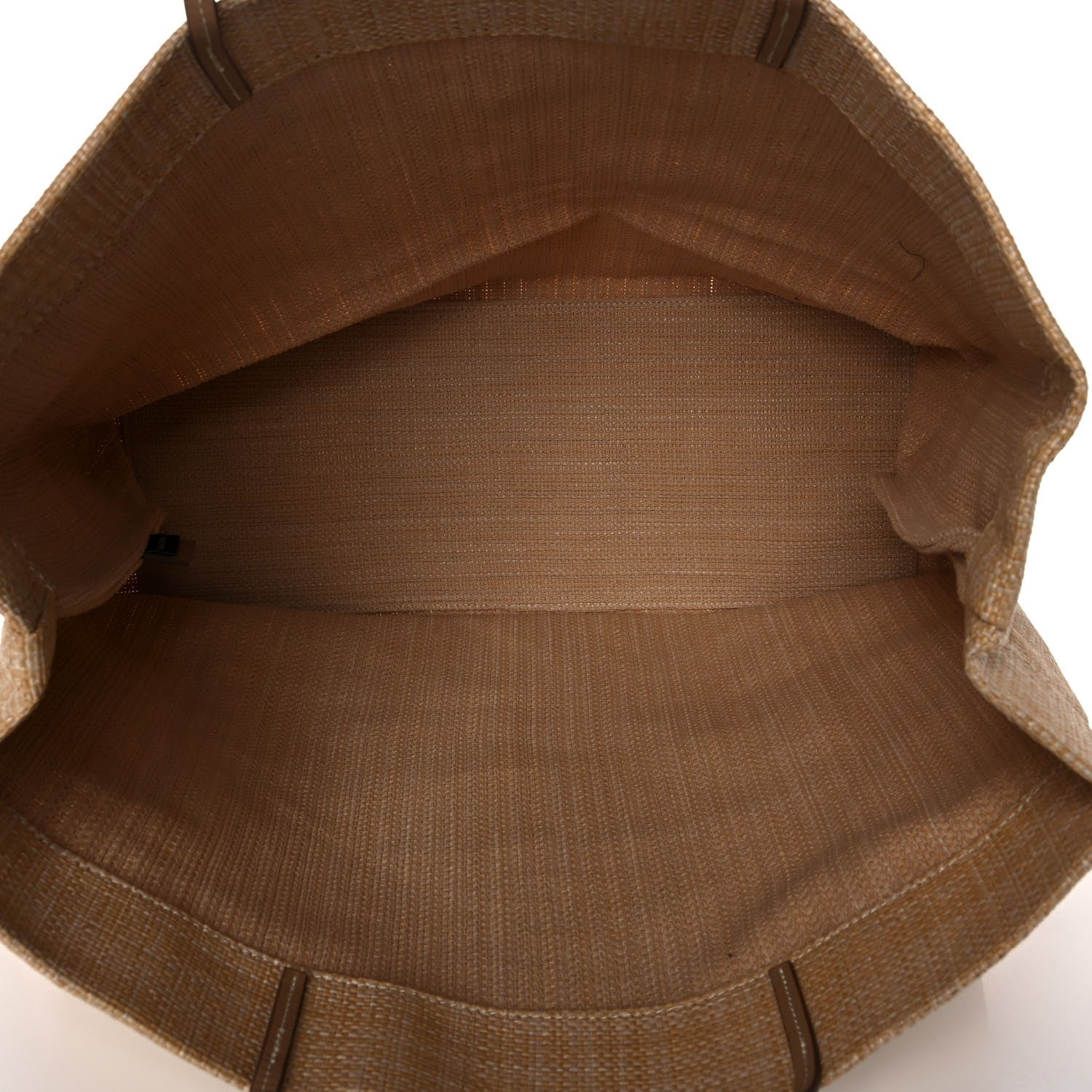 Prada Raffia Logo Tote Naturale 5 of 12