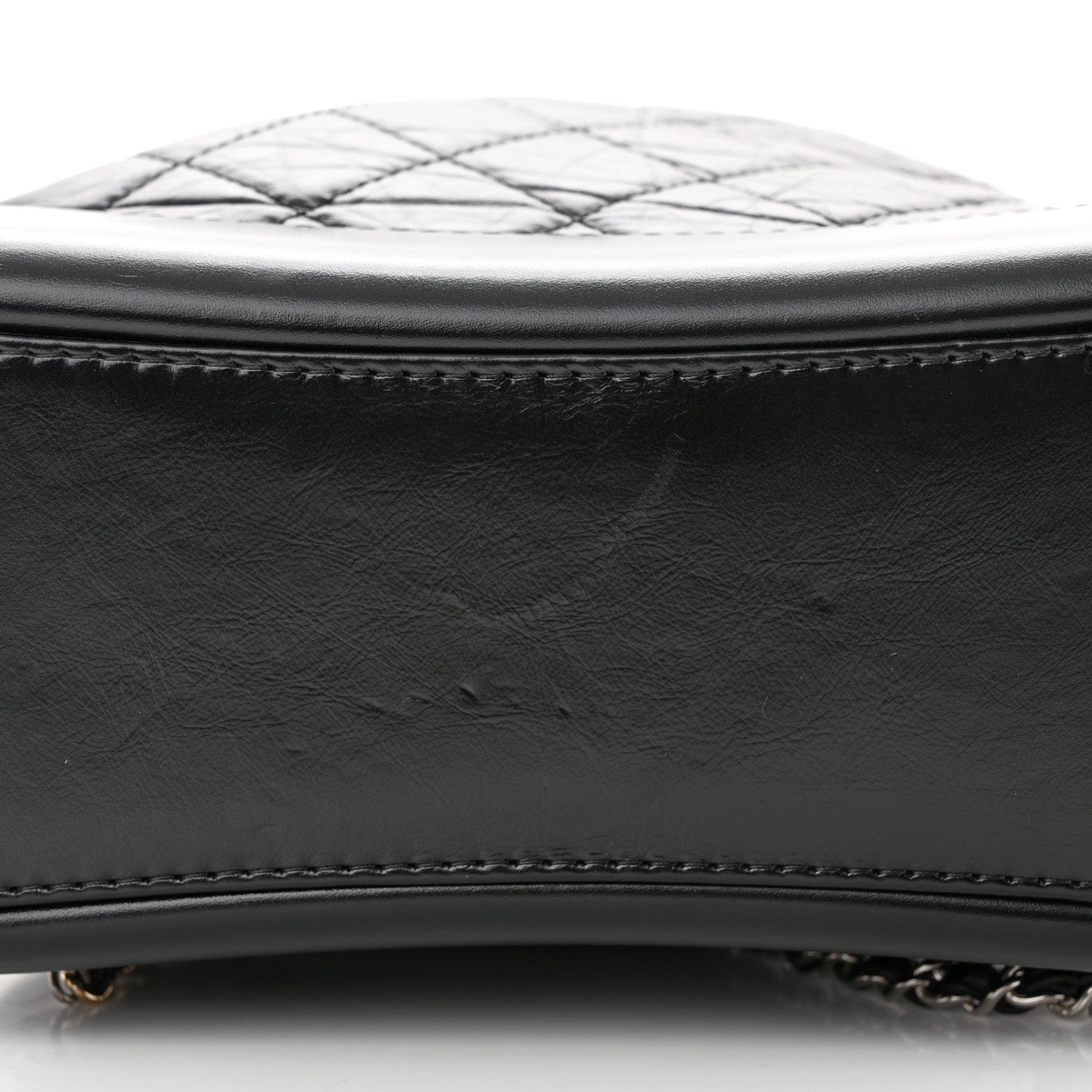 Chanel Aged Calfskin Quilted Small Gabrielle Backpack Black 11 of 11