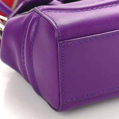 Versace Calfskin Small Palazzo Empire Bag Purple 7 of 8