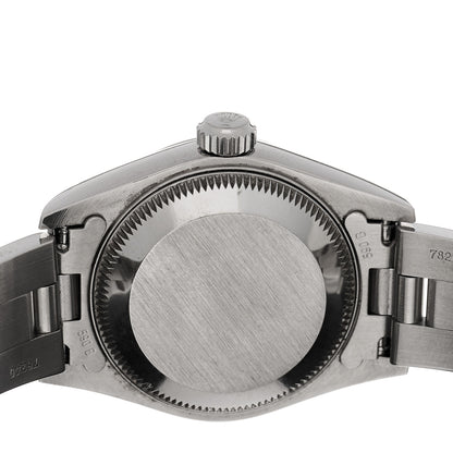 Rolex Stainless Steel 26mm Oyster Perpetual Date Watch Blue Roman 69160 4 of 4