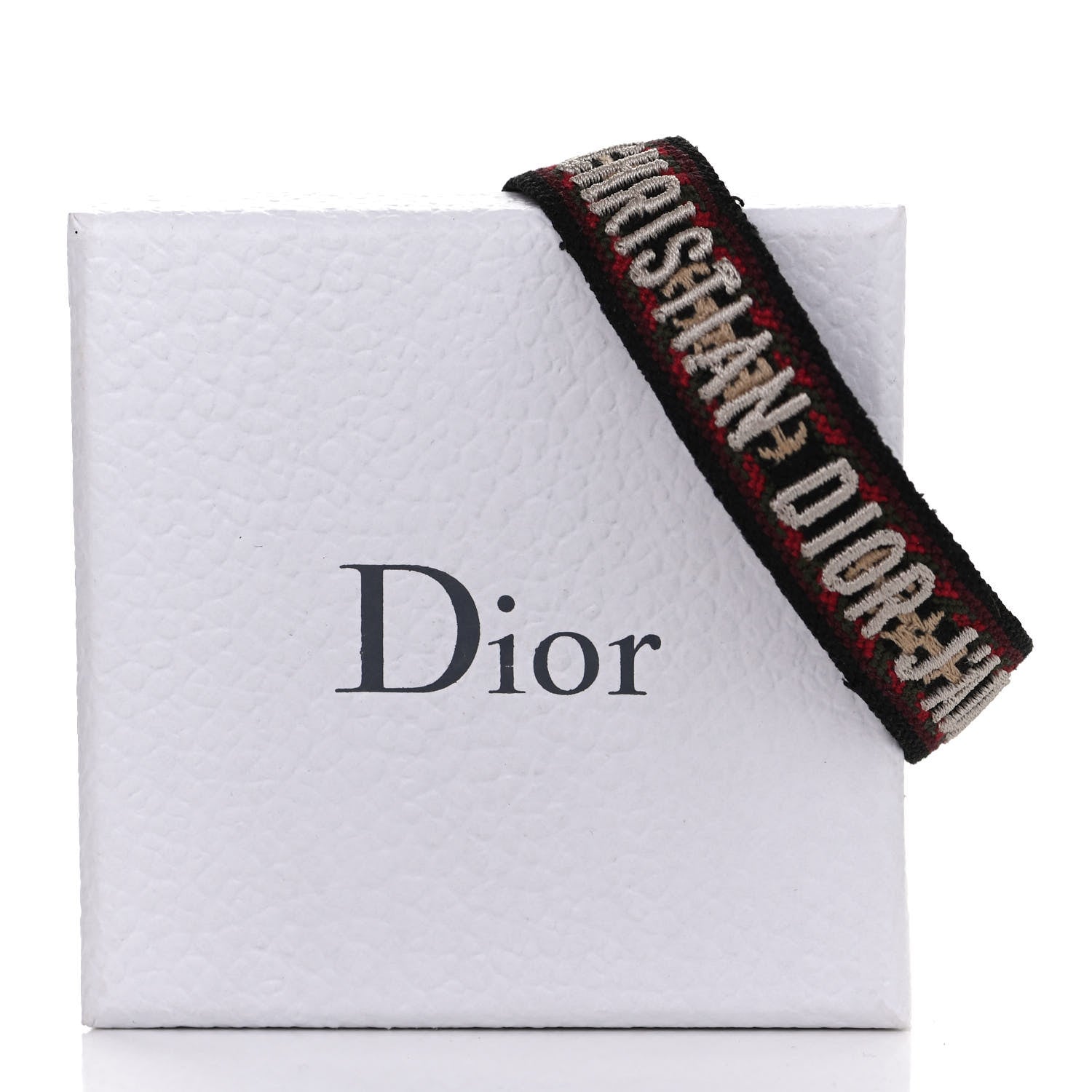 Christian Dior Woven Cotton J'Adior Friendship Bracelet 6 of 6