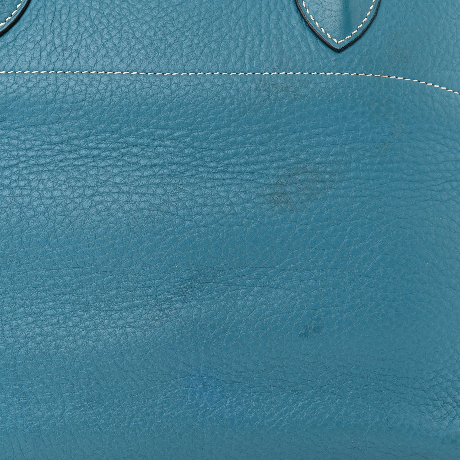 Hermes Taurillon Clemence Bolide 35 Bleu Jean 12 of 18