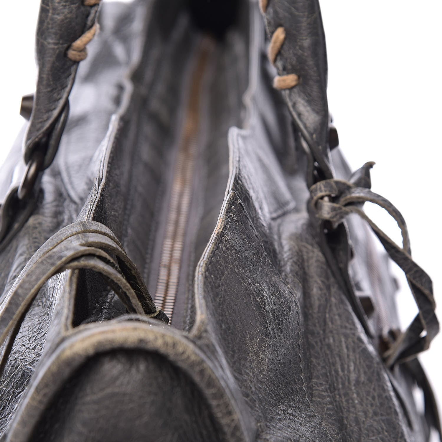 Balenciaga Agneau Classic Hardware Part Time Gris Tarmac 12 of 17